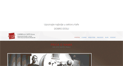 Desktop Screenshot of carmellacaffe.com