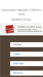 Mobile Screenshot of carmellacaffe.com